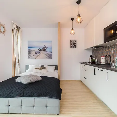 Mierzeja - Park Studio, 500 M Od Plazy, Bezplatny Meleks Apartment Stegna (Pomerania)