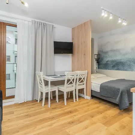 Апартаменты Mierzeja - Park Studio, 500 M Od Plazy, Bezplatny Meleks