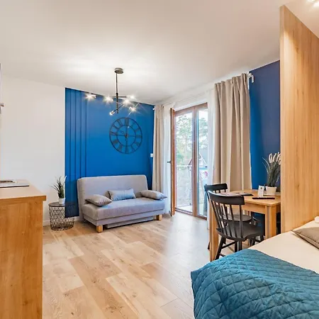 Apartment Mierzeja - Park Studio, 500 M Od Plazy, Bezplatny Meleks Stegna (Pomerania)