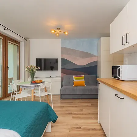Apartment Mierzeja - Park Studio, 500 M Od Plazy, Bezplatny Meleks