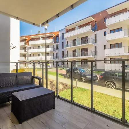 Mierzeja - Park Studio, 500 M Od Plaży, Bezpłatny Meleks Apartament Stegna (Pomerania)