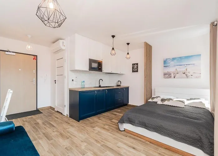 Apartman Mierzeja - Park Studio, 500 M Od Plazy, Bezplatny Meleks *