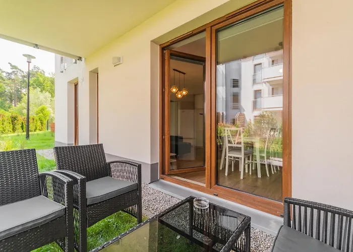 Apartman Mierzeja - Park Studio, 500 M Od Plazy, Bezplatny Meleks