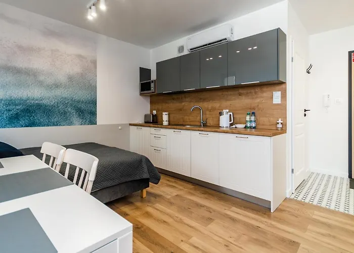 Mierzeja - Park Studio, 500 M Od Plazy, Bezplatny Meleks * 스테그나