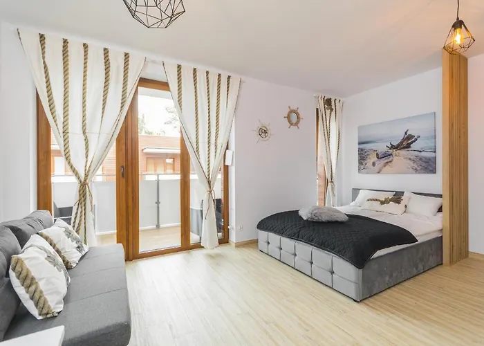 Mierzeja - Park Studio, 500 M Od Plazy, Bezplatny Meleks Apartman Stegna