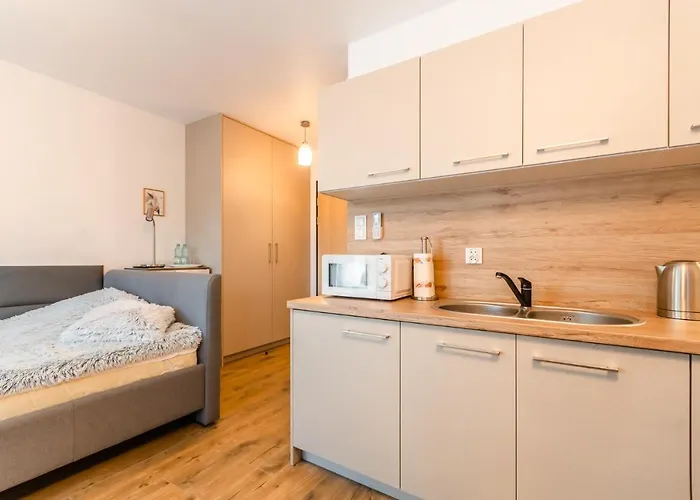 Apartman Mierzeja - Park Studio, 500 M Od Plazy, Bezplatny Meleks Stegna