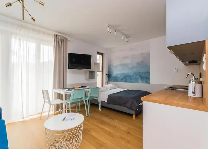 Mierzeja - Park Studio, 500 M Od Plazy, Bezplatny Meleks Apartman *