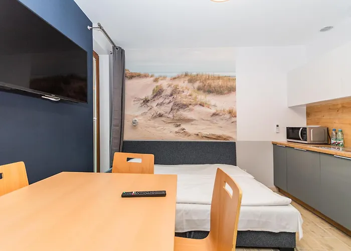 Mierzeja - Park Studio, 500 M Od Plazy, Bezplatny Meleks Apartman *
